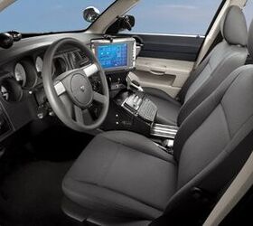 dodge charger police car interior