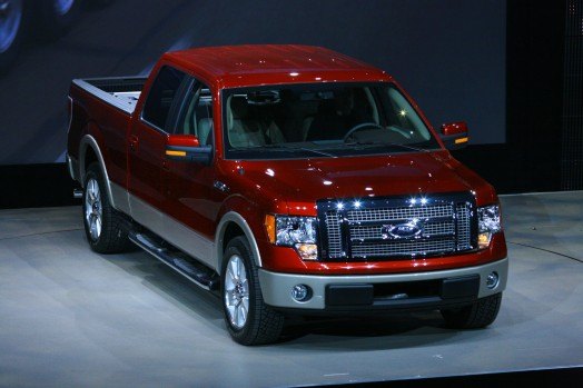 ford f 150 puts on its game faces