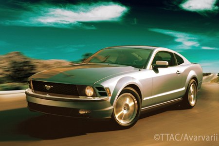 ttac photochop new ford mustang