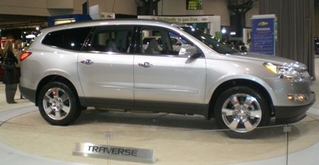 chevy traverse cuv has fat belly full of siblings