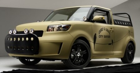 from the wtf dept a scion truck