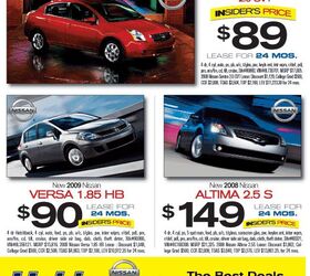 A Nissan Sentra for $89 a Month! Fine Print Not Included