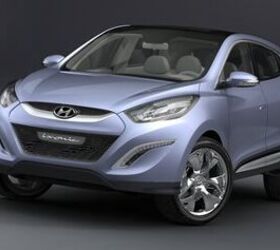 hyundai ix onic for light snowfall on the road to the future