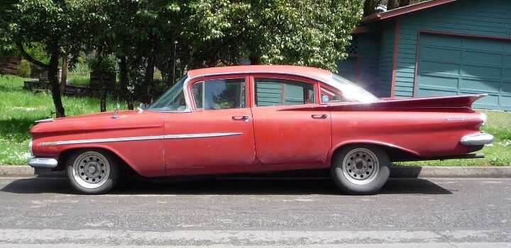 curbside classic 1959 chevrolet biscayne