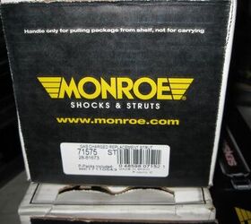 Product Review: Monroe Shock Absorbers (Sensa-Trac and Max-Air)