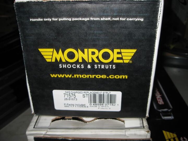 product review monroe shock absorbers sensa trac and max air