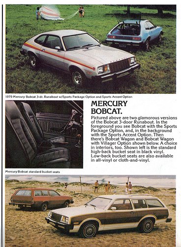 vintage mercury bobcat ads reveal the truth about life in the seventies