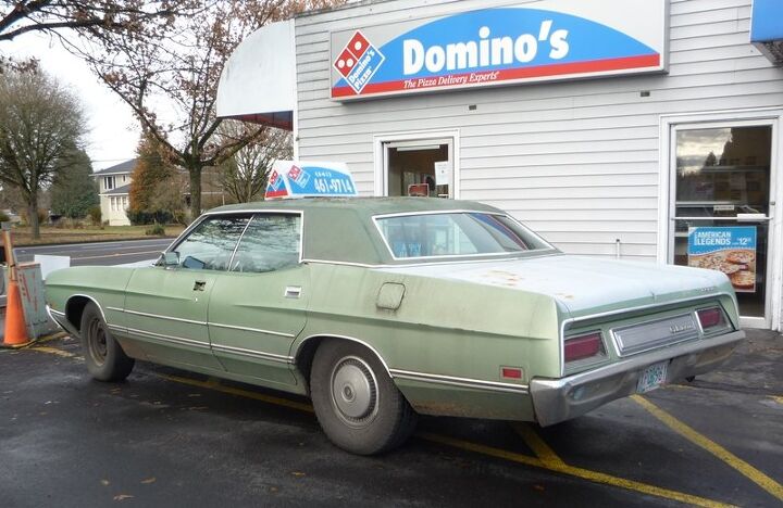 curbside classic 1971 ford galaxie 500 pizza delivery car
