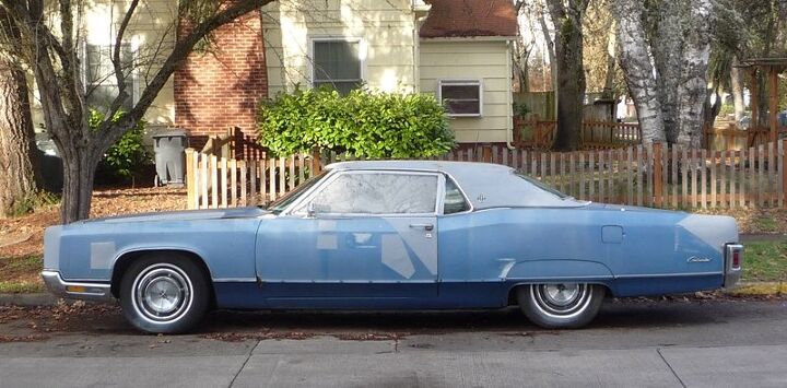 curbside classic 1970 lincoln continental coupe