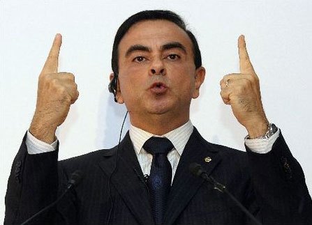 nissan renault ghosn for third place