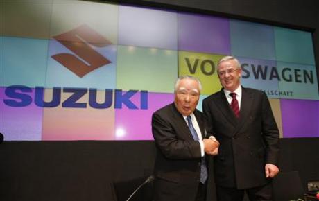 vw to grab suzuki majority