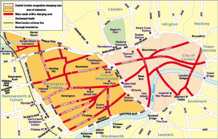 UK: London Congestion Tax Extension Eliminated