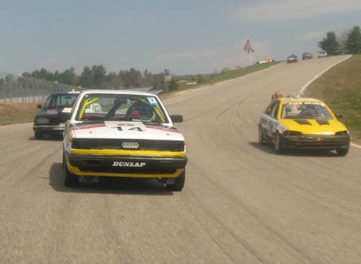 New Hampshire LeMons Day 1 Over: Civic Leads, Chevette Shockingly Reliable