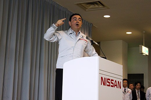 with nissan s carlos ghosn near fukushima a glowing report