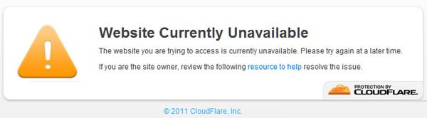 got burned by cloudflare
