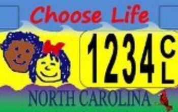 North Carolina: Choose Life License Plate Blocked