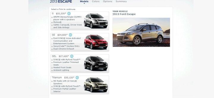 2013 Ford Escape Tentatively Priced At $22,220