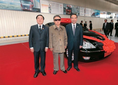 china slips a toyota to the dear leader