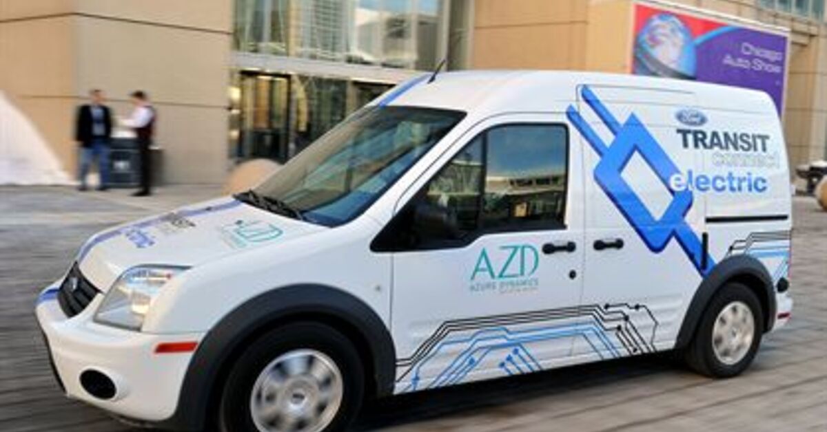 Azure Dynamics Files For Bankruptcy, Suspends Ford Transit Connect
