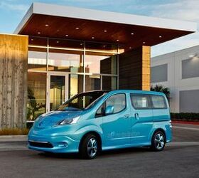 Have You Been Dying For An Electrified Nissan NV That Vaguely Resembles A Leaf? Here You Go!