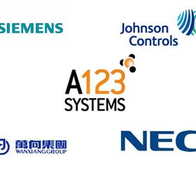siemens and nec added to list of a123 buyers
