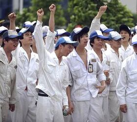 Honda Workers On Strike In China