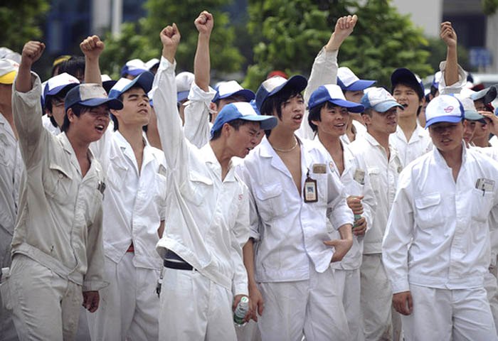 honda workers on strike in china