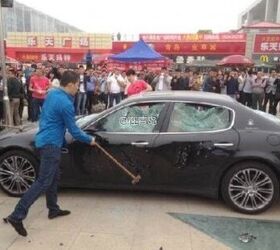 Chinese Maserati Owner Destroys Car Over $390 Repair Bill