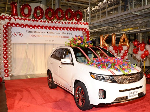 you can buy the millionth u s built kia