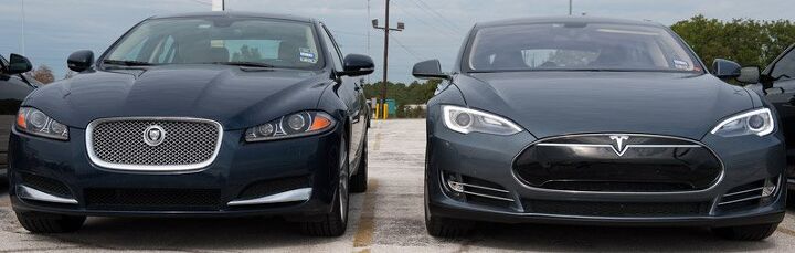 UR-Turn: Tesla Model S Vs. Jaguar XF