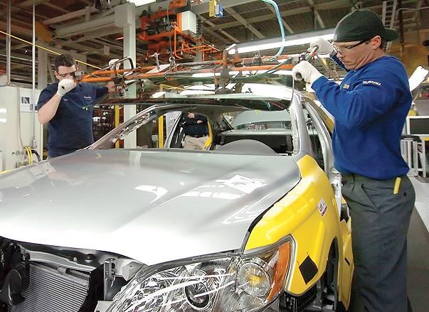 subaru to end camry production for toyota at indiana plant