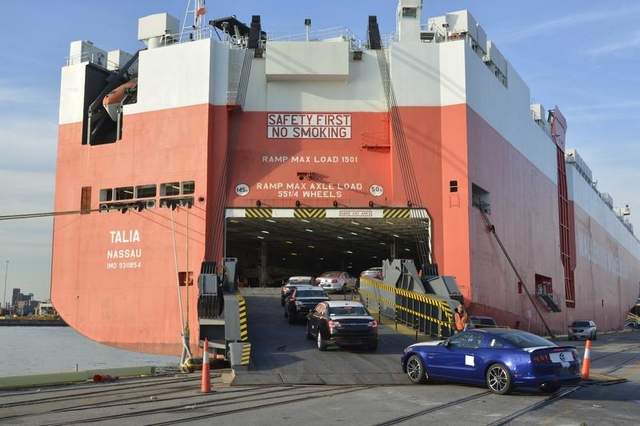 u s car exports to hit record 2 million half from domestic brands