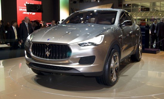 FCA Beginning Maserati SUV Production In 2015