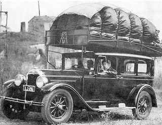 rolling gasified coal gas bag vehicles