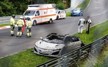 Acura NSX Prototype Flame Broiled on Burgerkingring