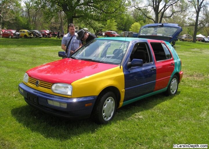 A Volkswagen With a Coat of Many Colors: 1996 Golf Harlequin