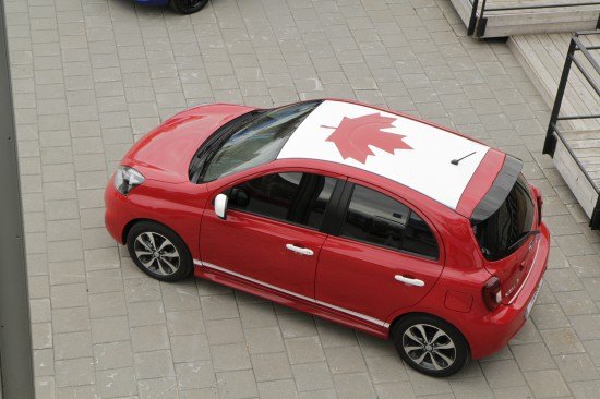 10 of the nissans sold in canada are micras