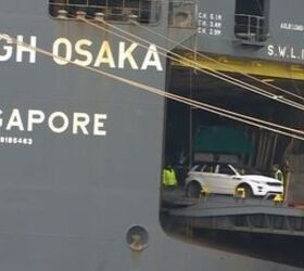 Land Rovers, Jaguars Et Al Leave Hegh Osaka After Month At Sea