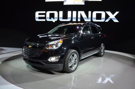 Chicago 2015: Refreshed 2016 Chevrolet Equinox Revealed