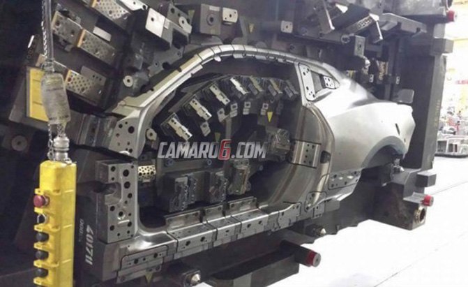 Autoleaks: Sixth-Gen Chevrolet Camaro Side-Panel Die Revealed