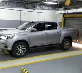 spied 2016 toyota hilux inside and out