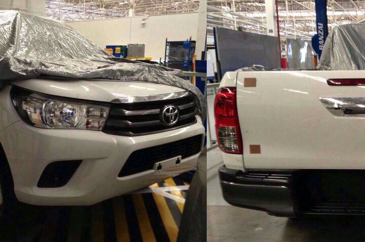 spied 2016 toyota hilux inside and out