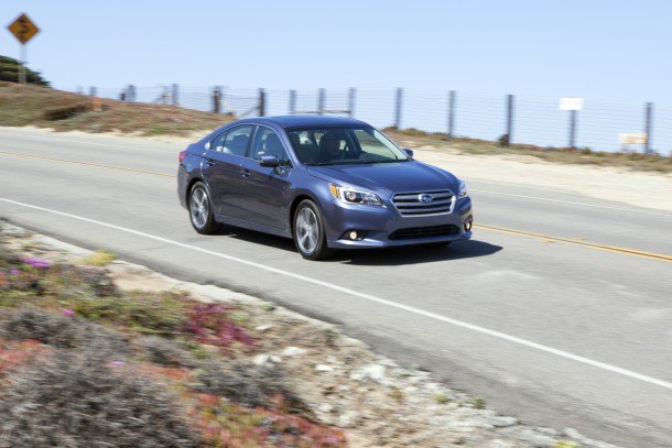 2015 subaru legacy rental car review