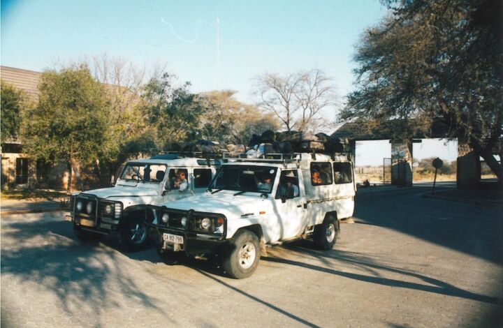 four weeks in africa with the land rover defender