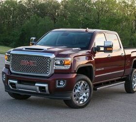 GMC Teases the 2017 Sierra Denali 2500HD, Wants You to Really Notice That Hood Scoop