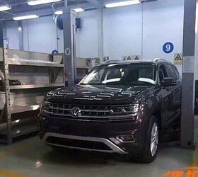 Undisguised Volkswagen Teramont SUV Spied in China