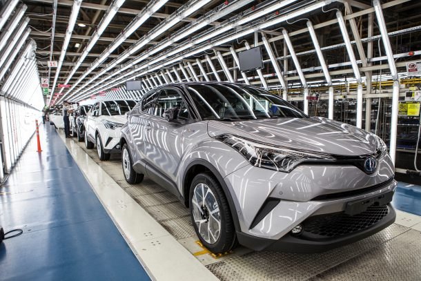toyota starts c hr production in turkey surging subcompact cuv category gets new