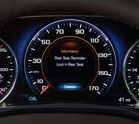 GM Adds Rear Seat Reminder to 20 Models, Targets Subpar Parents