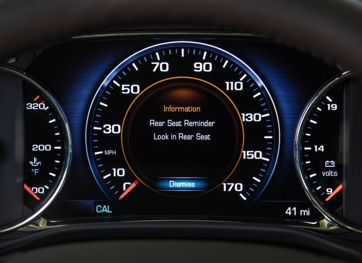 GM Adds Rear Seat Reminder to 20 Models, Targets Subpar Parents