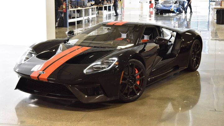 first production ford gt leaves the factory failed applicants can only look on and